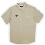Texas Tech University 4 Mile Creek Pearl Snap Button - Up Bone - High Creek