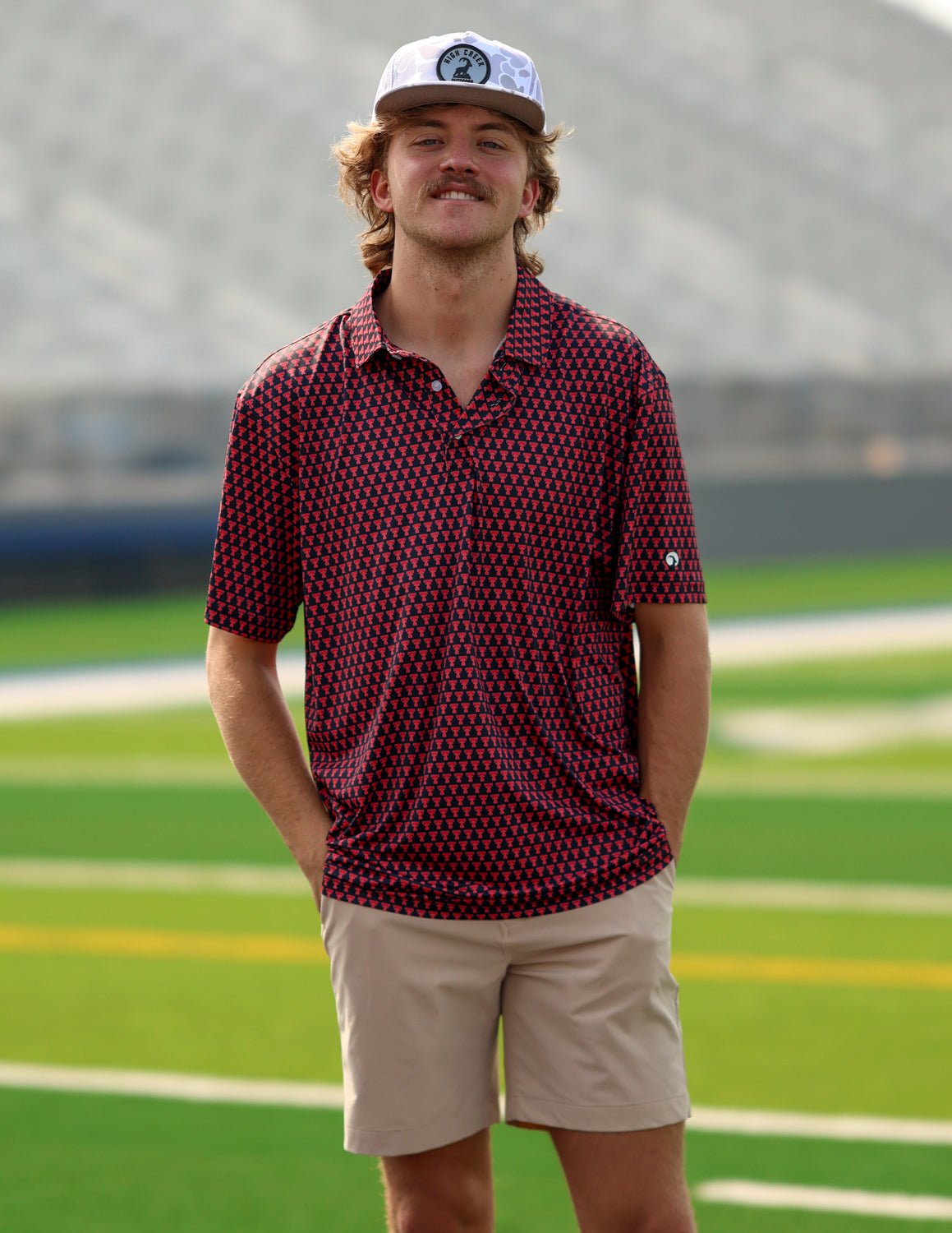Texas Tech University Beveled T Polo - High Creek