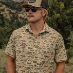 Texas Tech University Burk Short Sleeve Button Up - High Creek