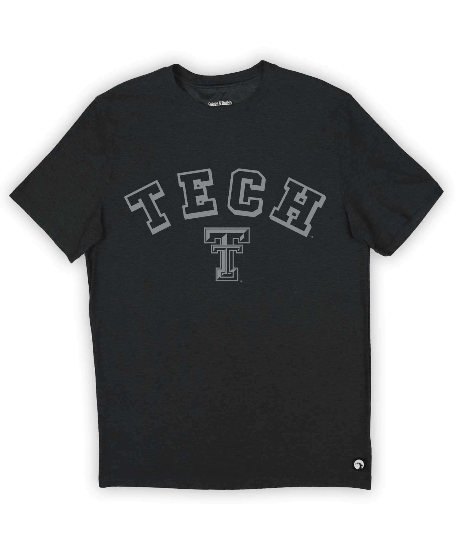 Texas Tech University Dropshadow Mono Daily Tee - High Creek