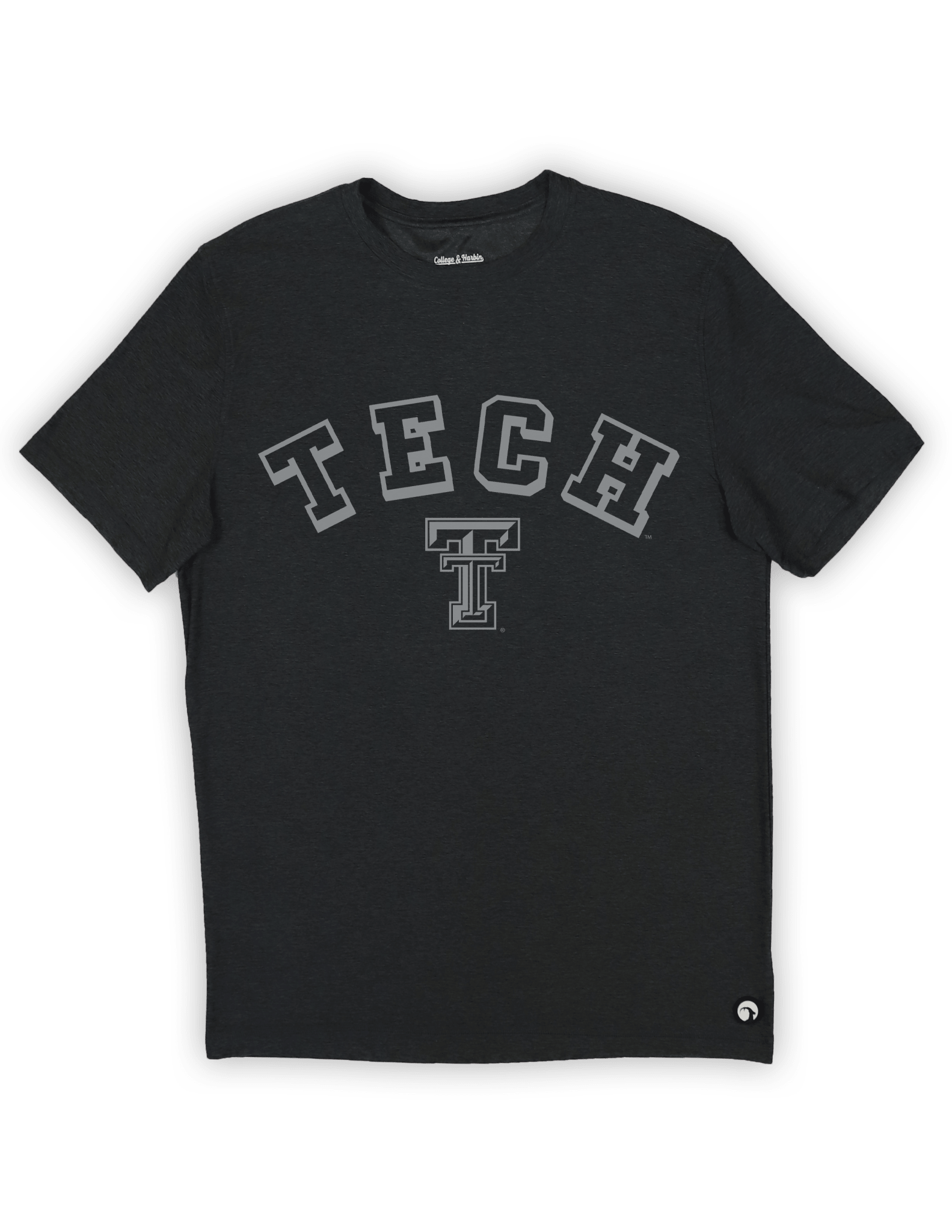 Texas Tech University Dropshadow Mono Daily Tee - High Creek