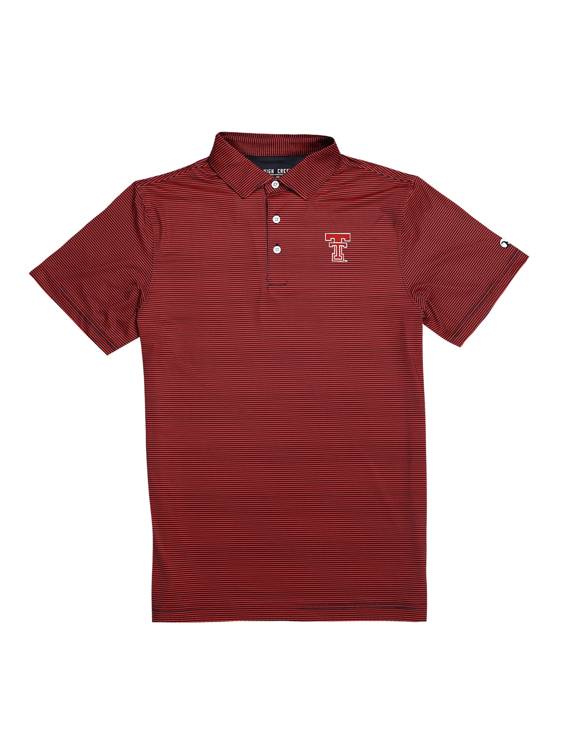 Texas Tech University Hairline Stripe Polo - High Creek