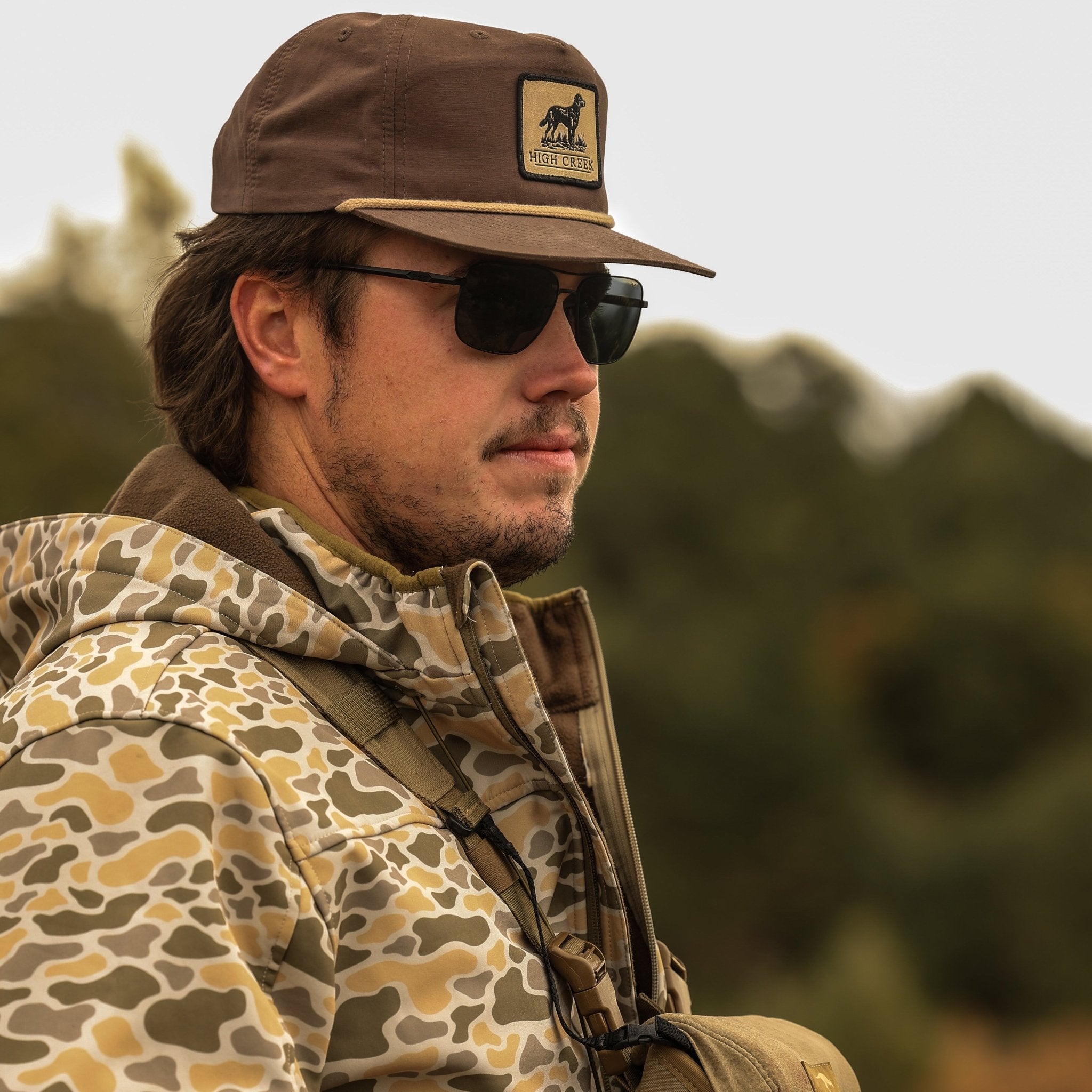 The Big Mitch Shell Jacket Cripple Creek Camo - High Creek