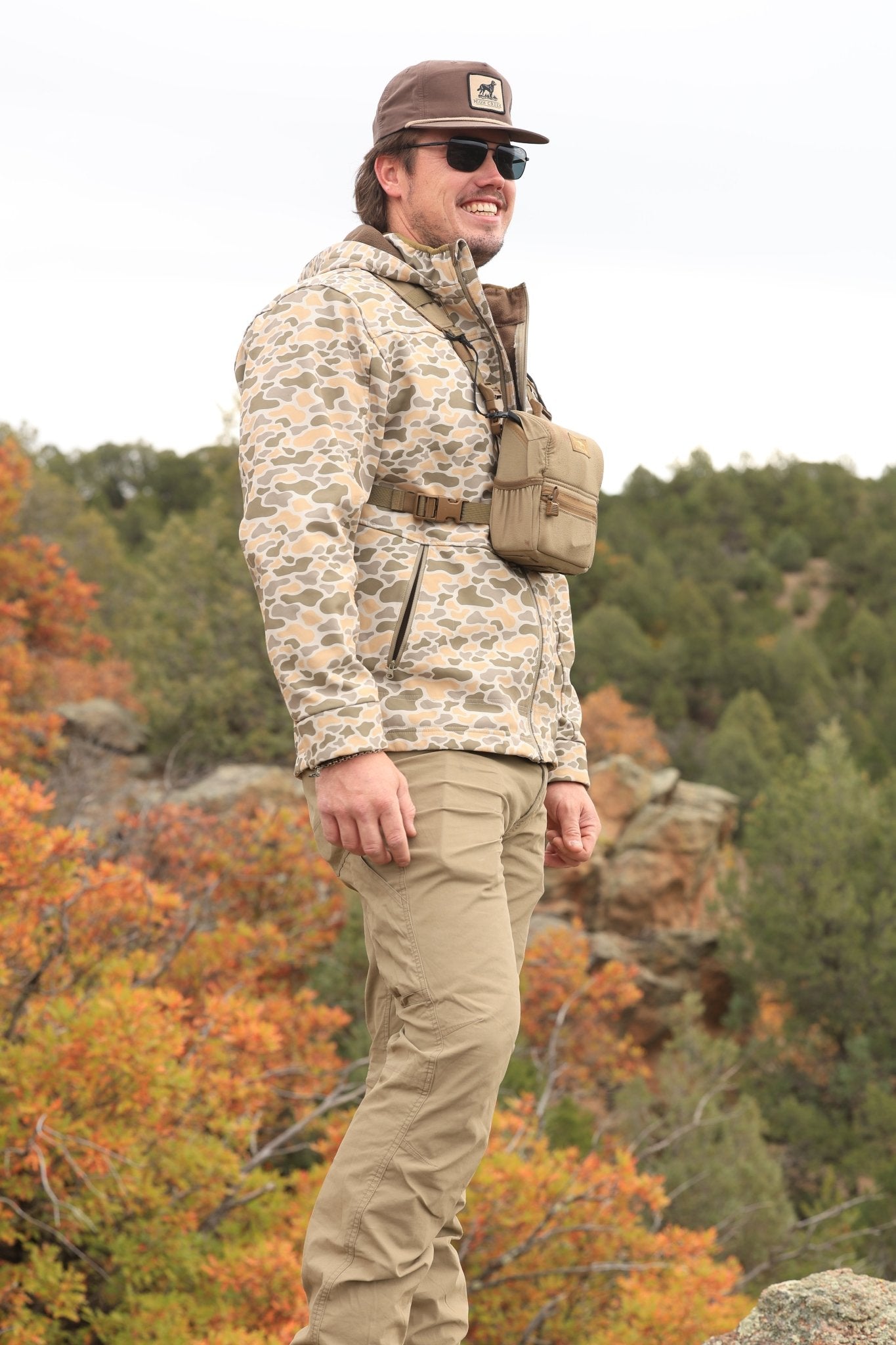 The Big Mitch Shell Jacket Cripple Creek Camo - High Creek