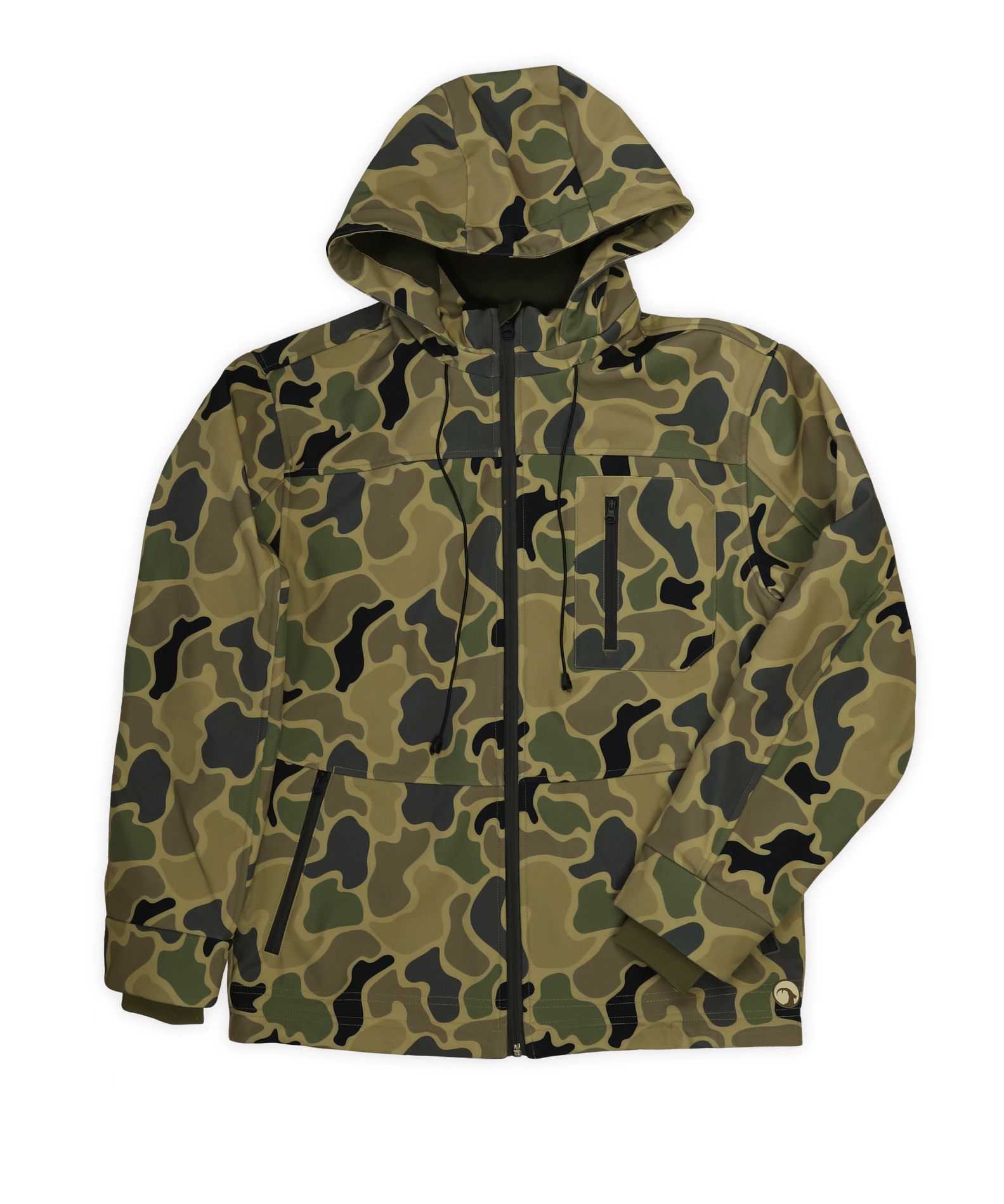 The Big Mitch Shell Jacket Rough Creek Camo - High Creek