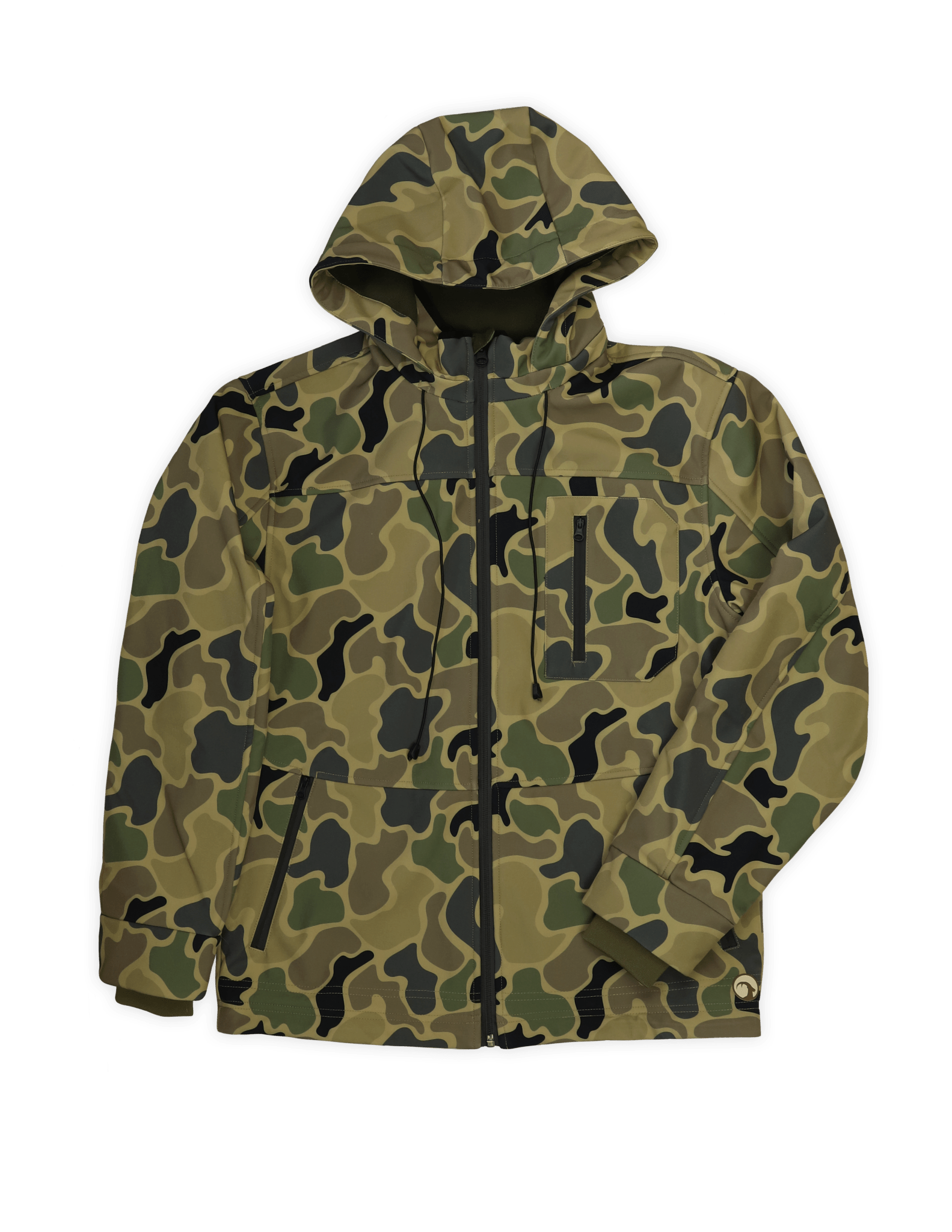 The Big Mitch Shell Jacket Rough Creek Camo - High Creek