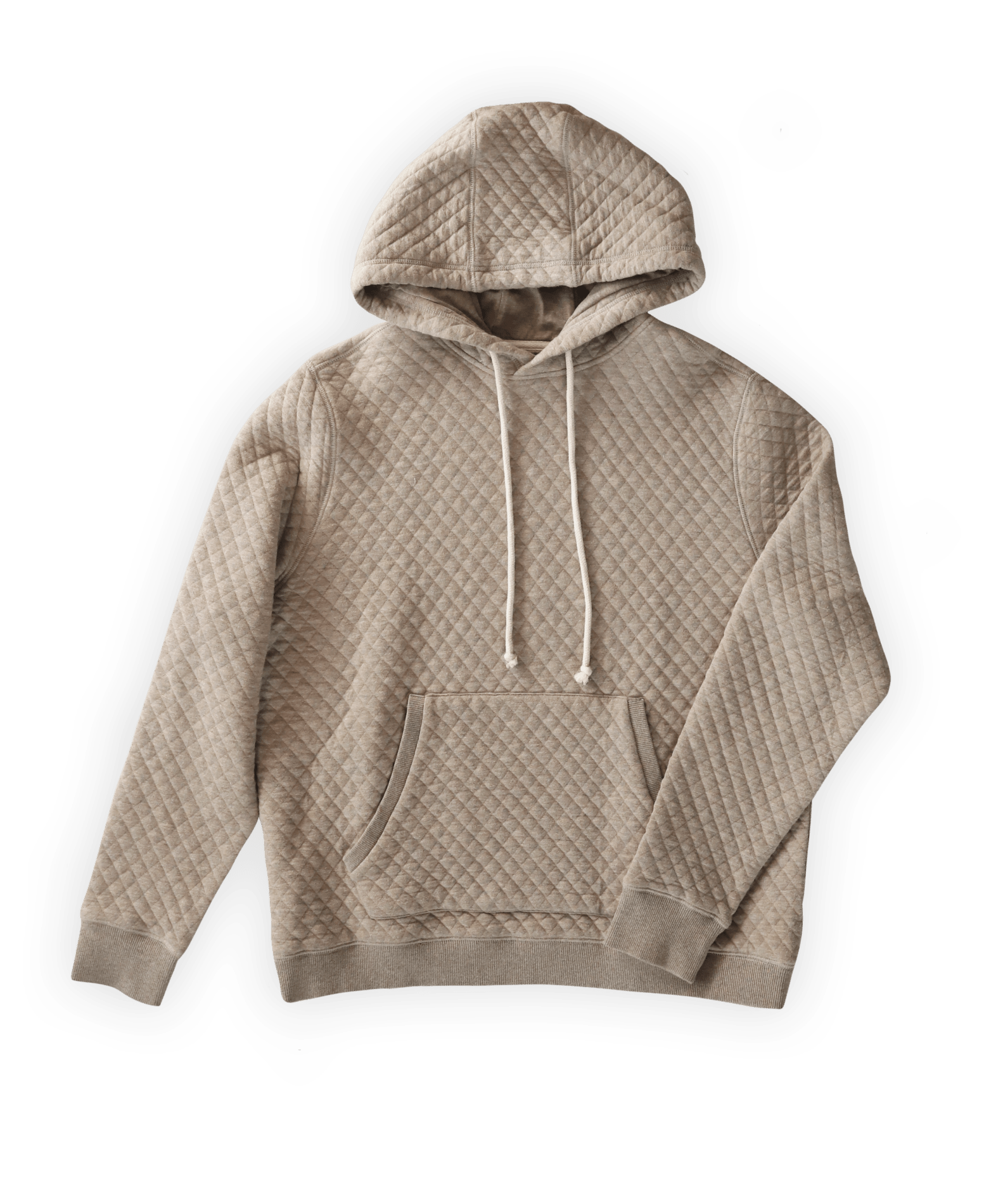 The Bristow Quilted Hoodie Oatmeal - High Creek