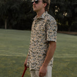 The Burk Short Sleeve Button Up Cripple Creek Camo - High Creek