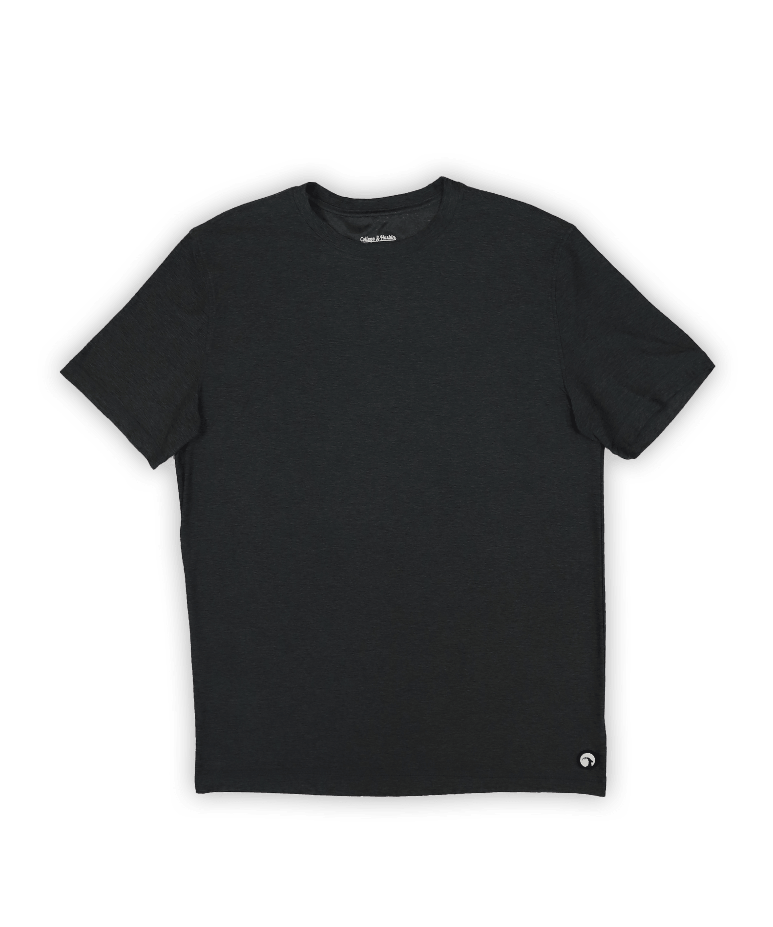 The Daily Tee Heather Black - High Creek