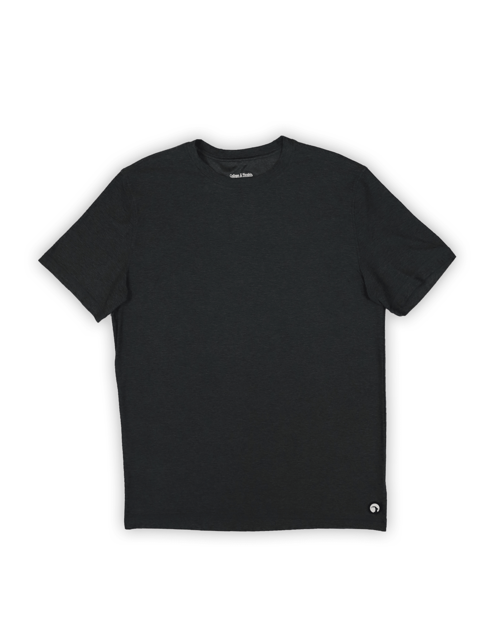 The Daily Tee Heather Black - High Creek