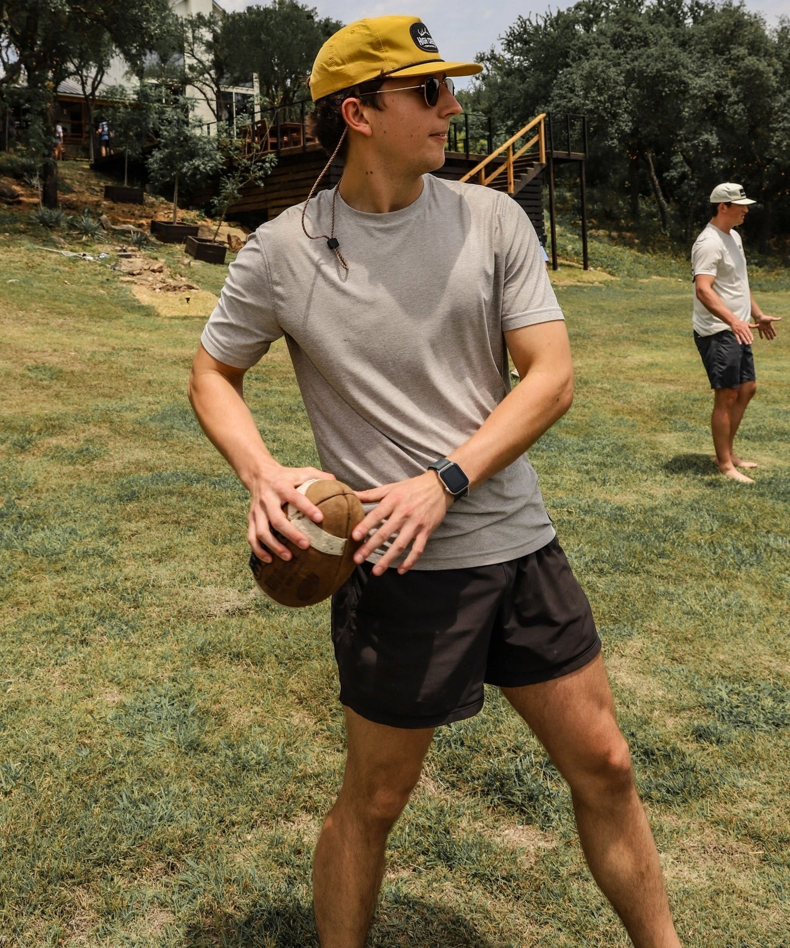 The Daily Tee Heather Grey - High Creek