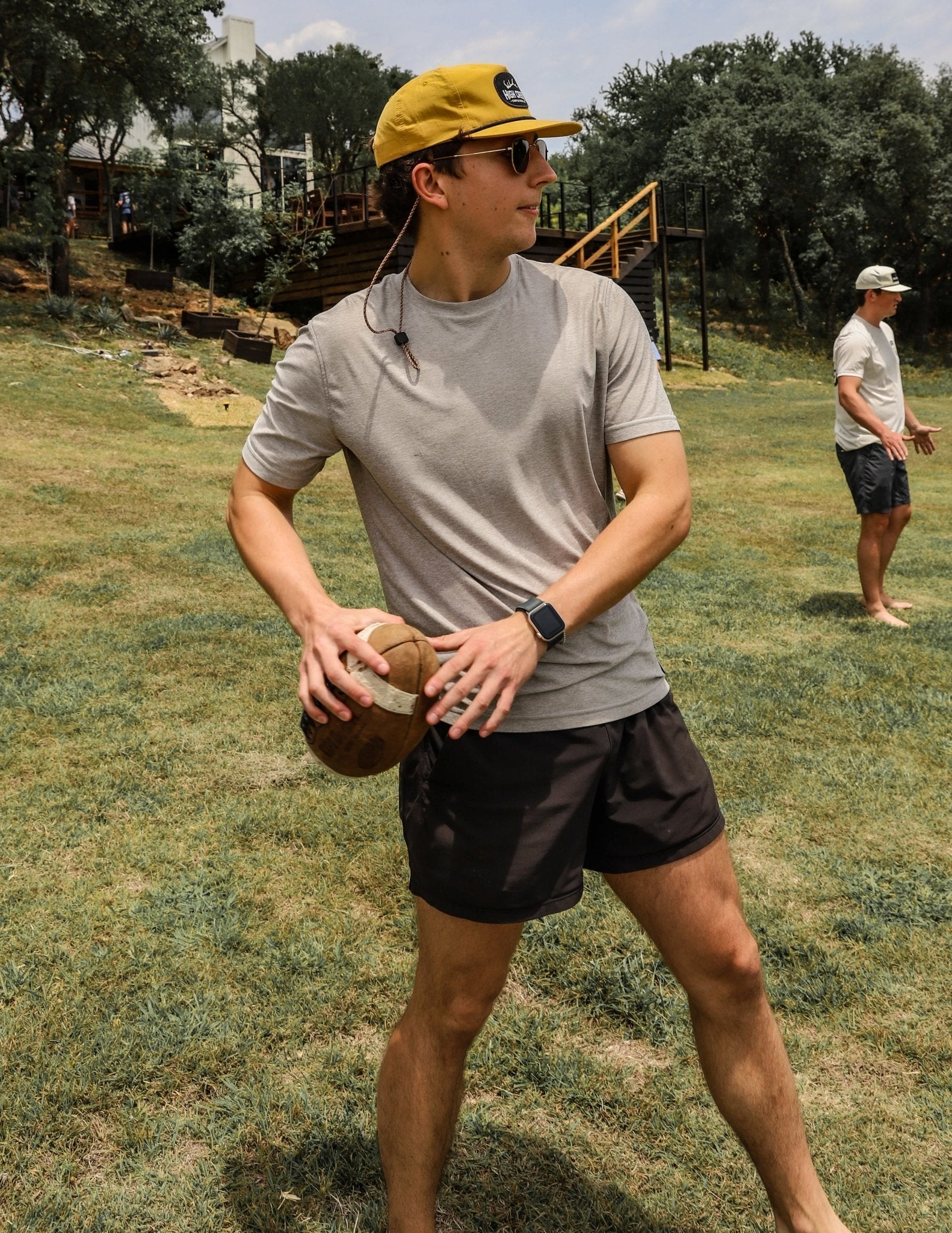 The Daily Tee Heather Grey - High Creek