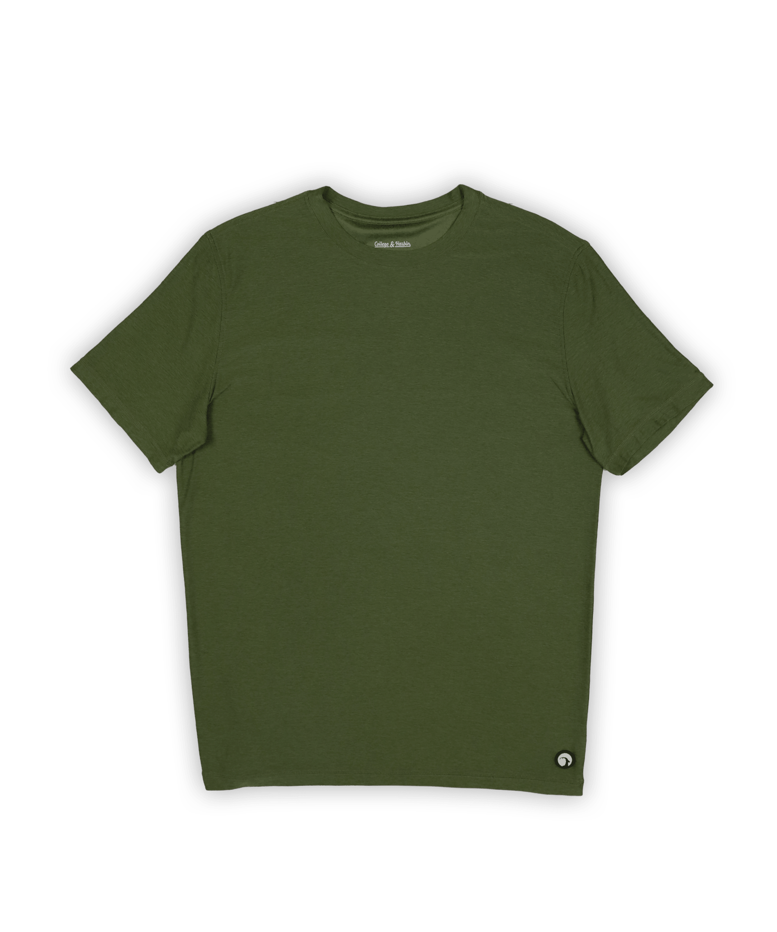 The Daily Tee Heather Military Green - High Creek