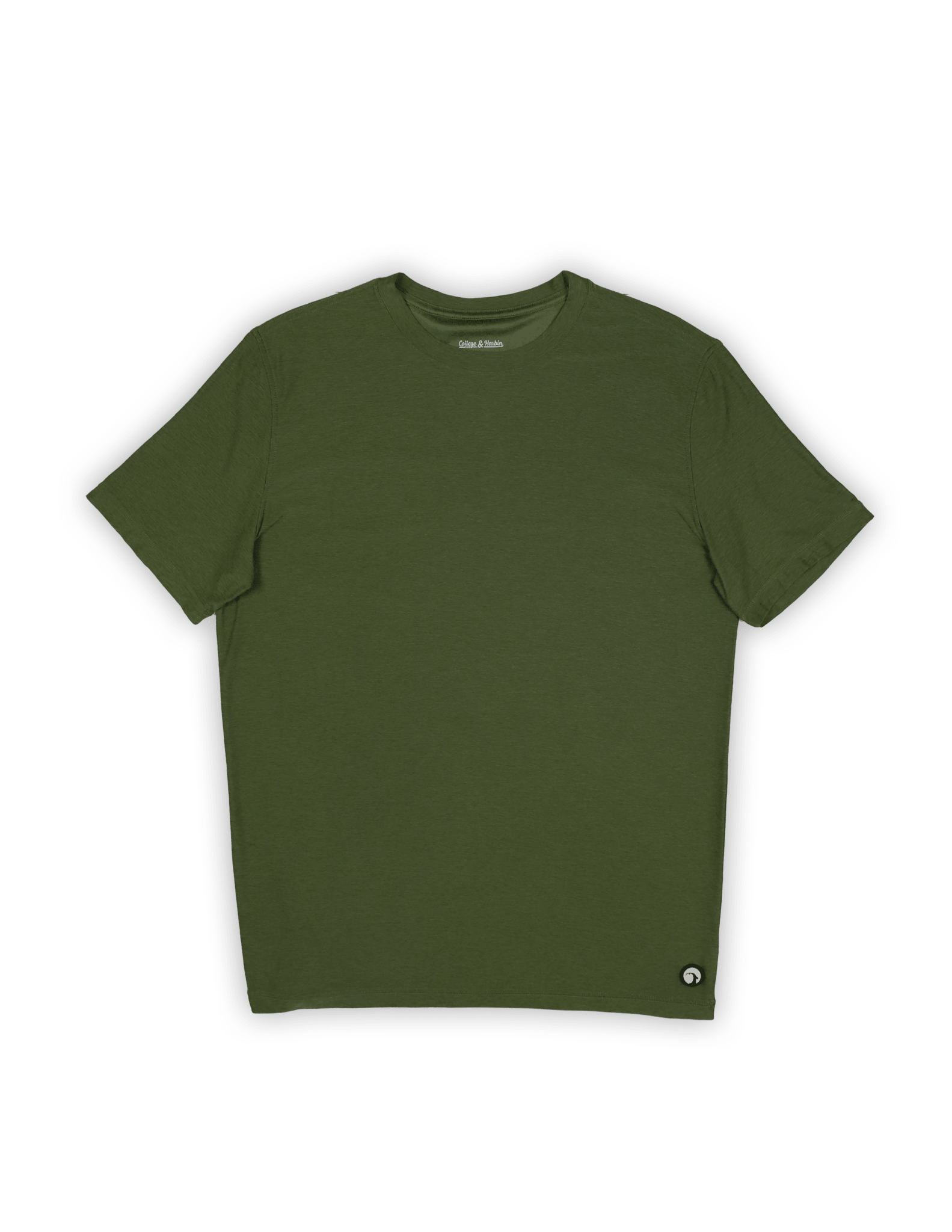 The Daily Tee Heather Military Green - High Creek