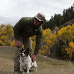 The Graham Hooded Puffer Jacket Dark Green - High Creek