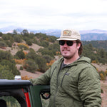 The Graham Hooded Puffer Jacket Dark Green - High Creek