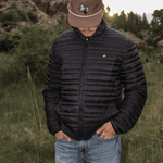 The Highland Puffer Jacket Black - High Creek