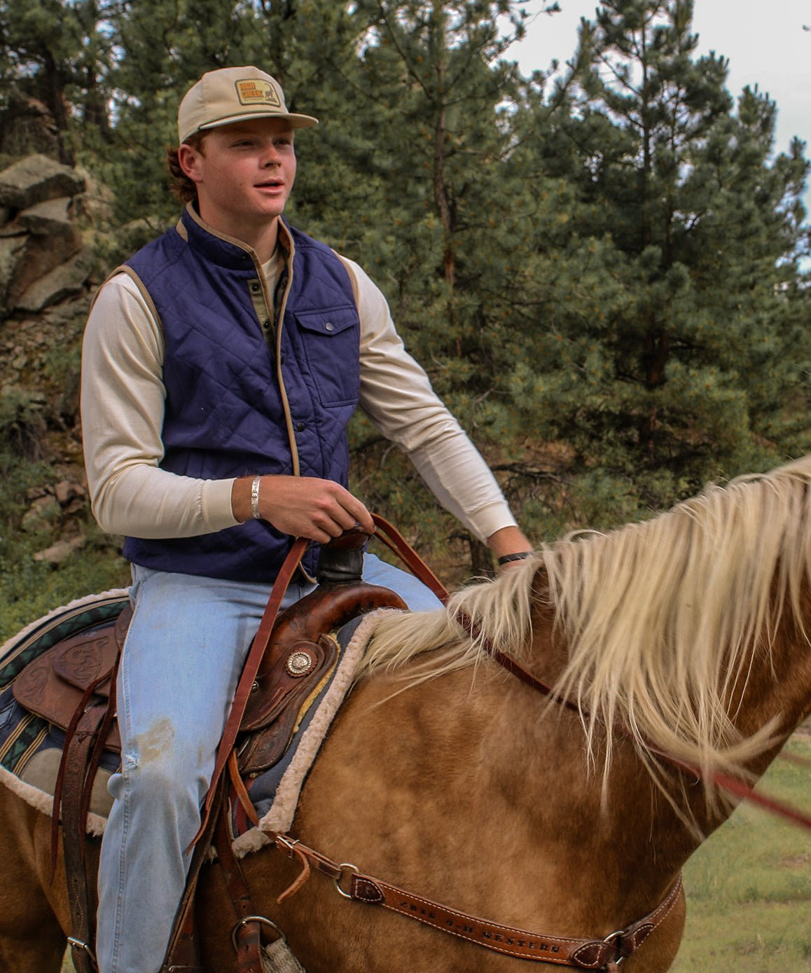 The Jake Woven Vest - High Creek