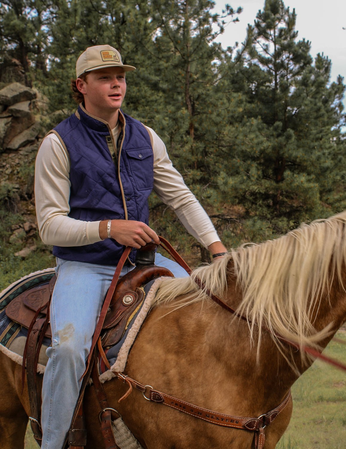 The Jake Woven Vest - High Creek