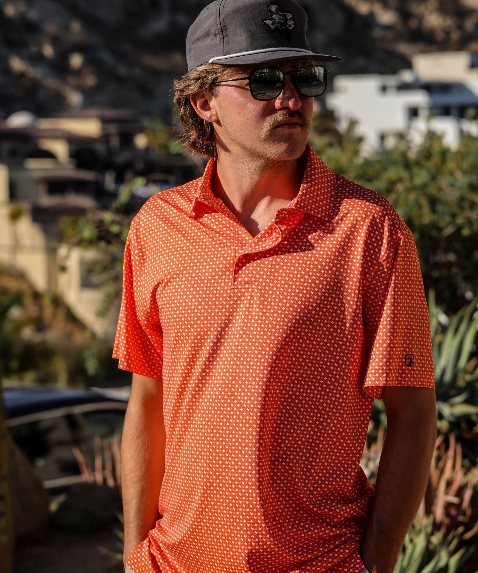 The Lonestar Polo Orange - High Creek