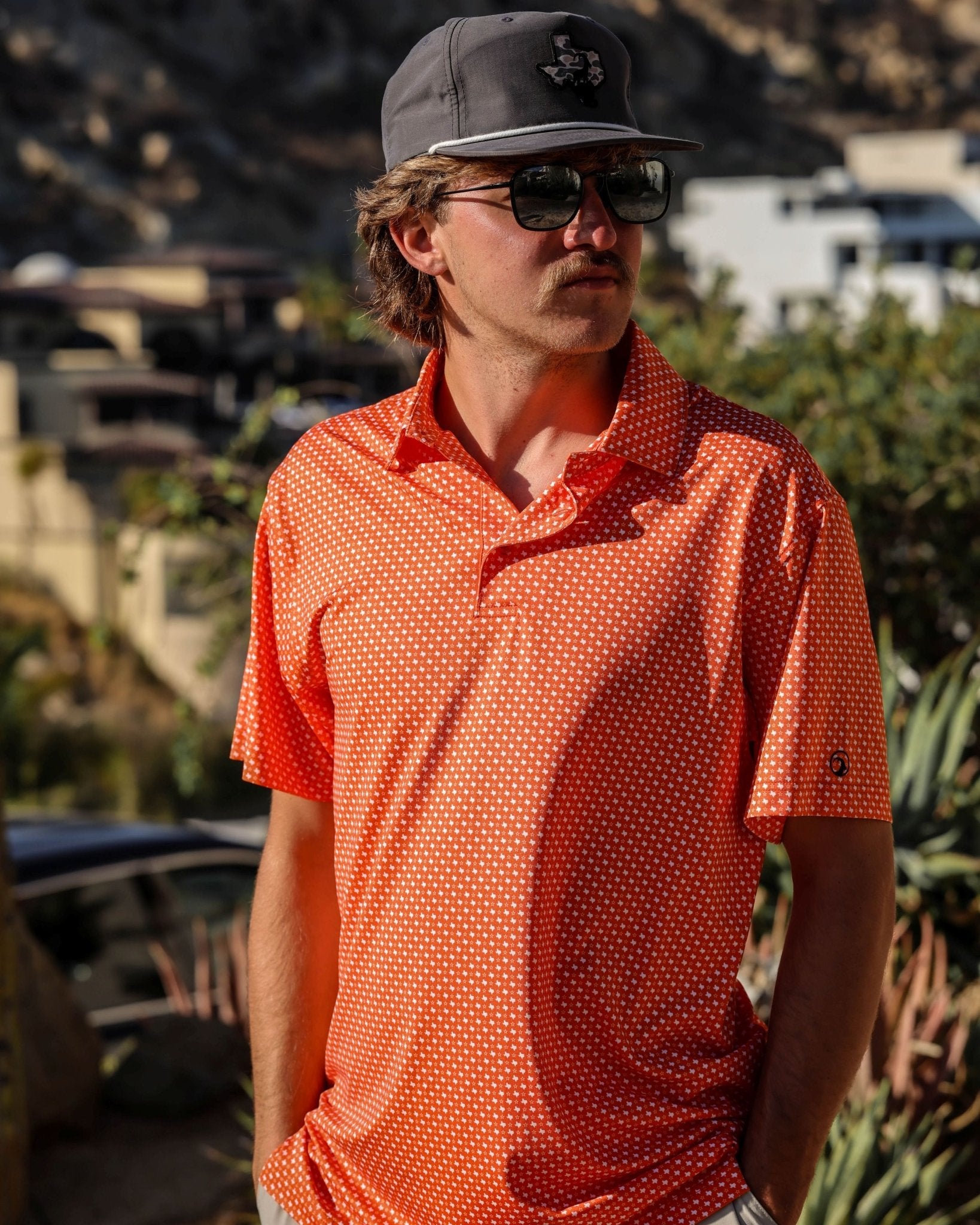 The Lonestar Polo Orange - High Creek