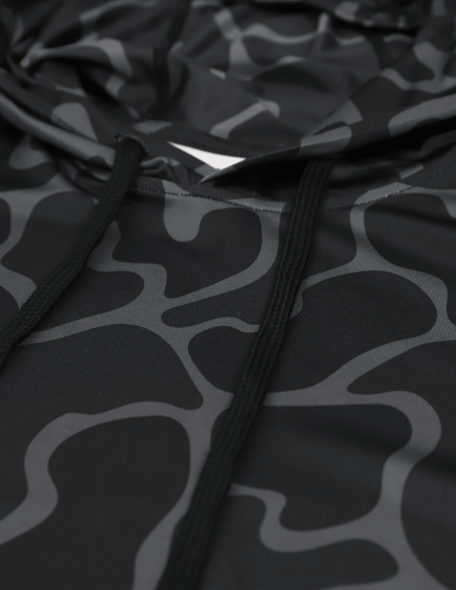 The Long Hollow Performance Hoodie Black Camo - High Creek