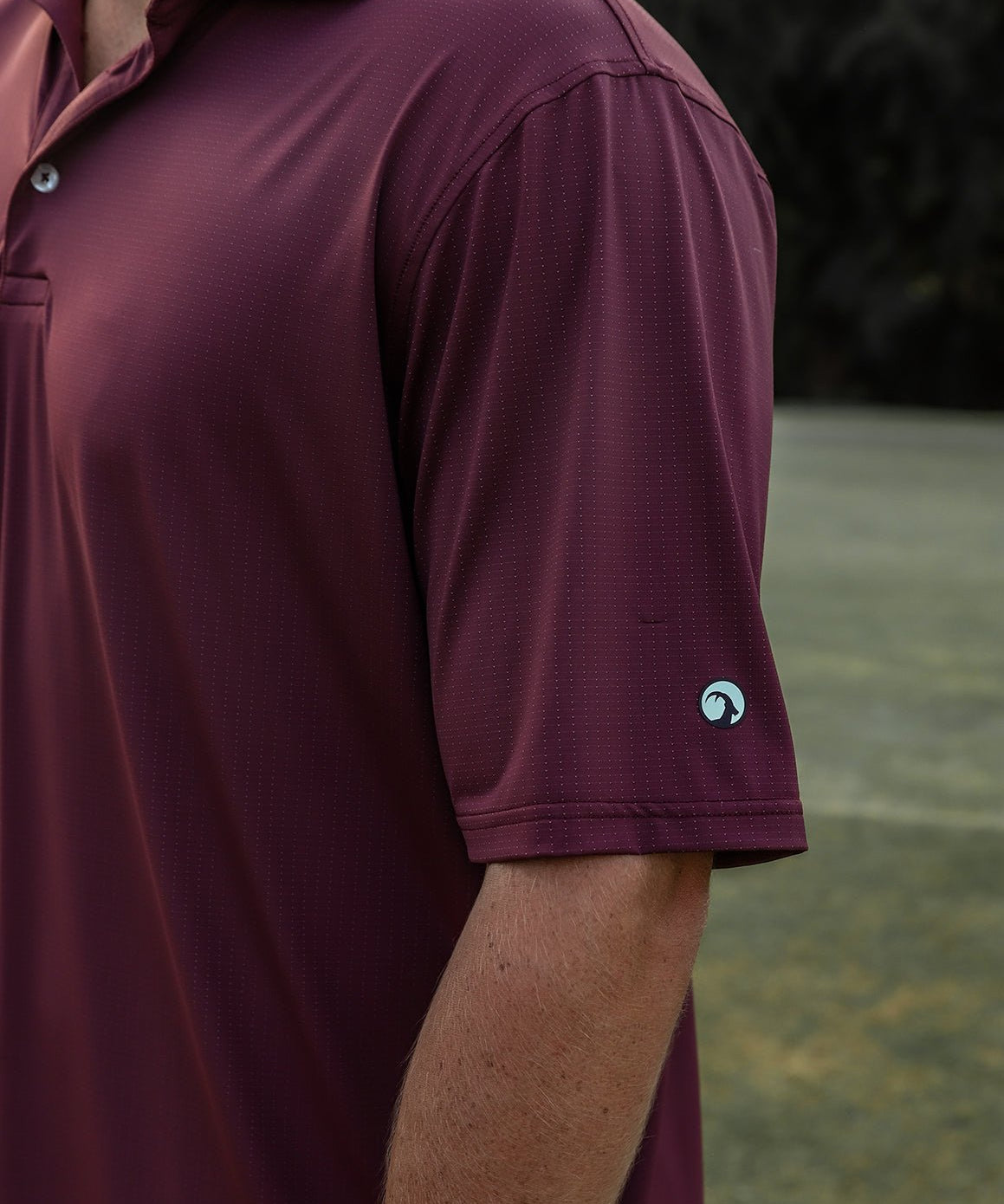 The Peak Polo Maroon - High Creek