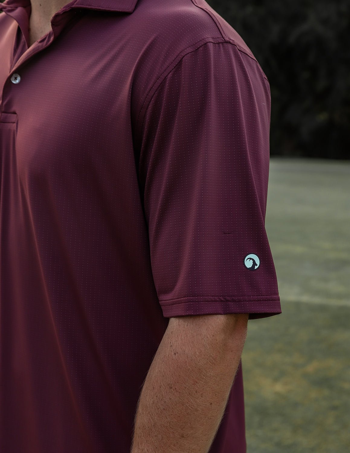 The Peak Polo Maroon - High Creek
