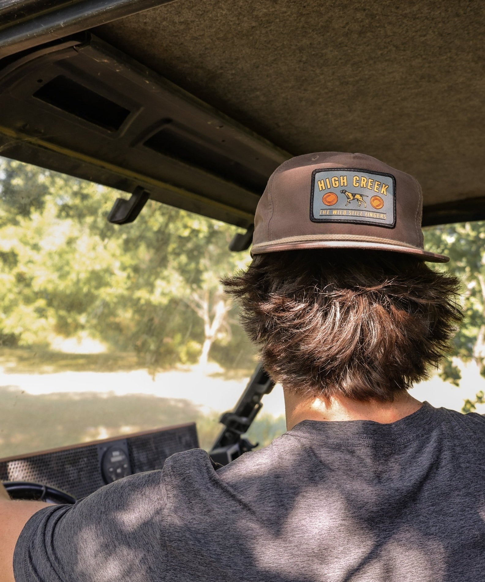 The Pointer Patch Hat Mocha - High Creek