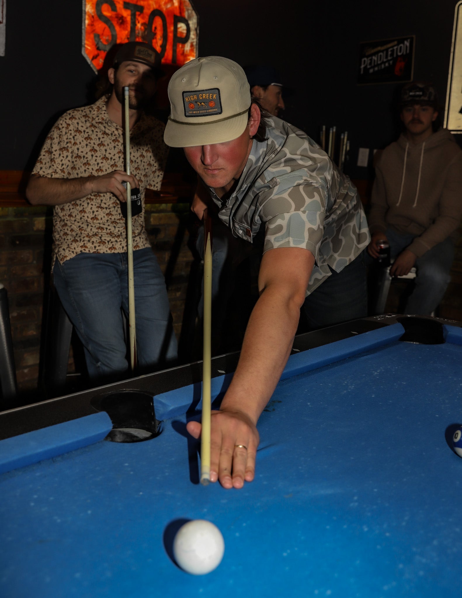 The Pointer Patch Hat Sand Dune/Loden - High Creek