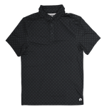 The Quad Printed Polo - High Creek