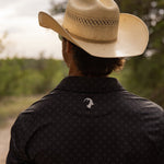The Quad Printed Polo - High Creek