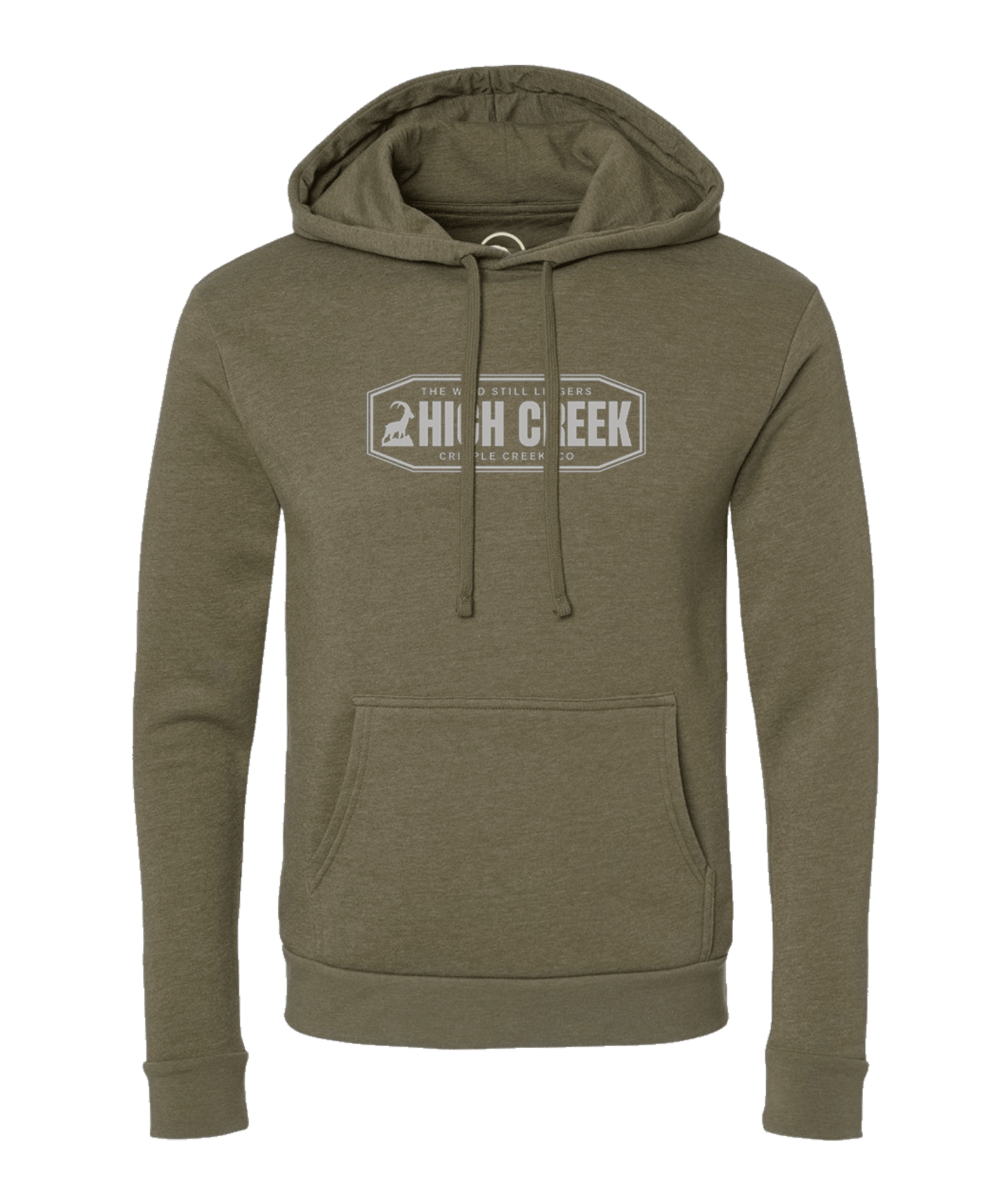 The Wild Hoodie Green - High Creek