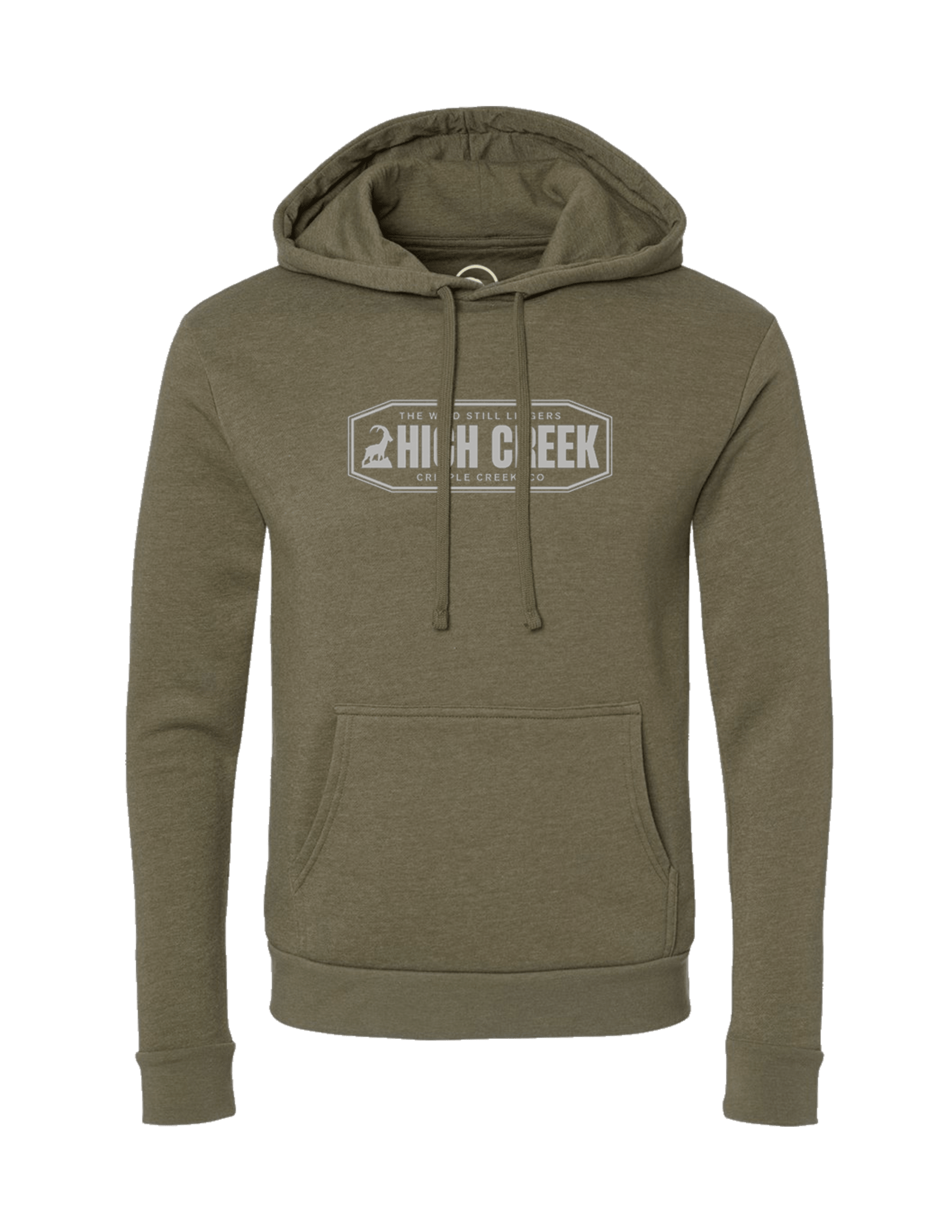 The Wild Hoodie Green - High Creek