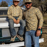 The Youth Long Hollow Performance Hoodie Cripple Creek Camo - High Creek