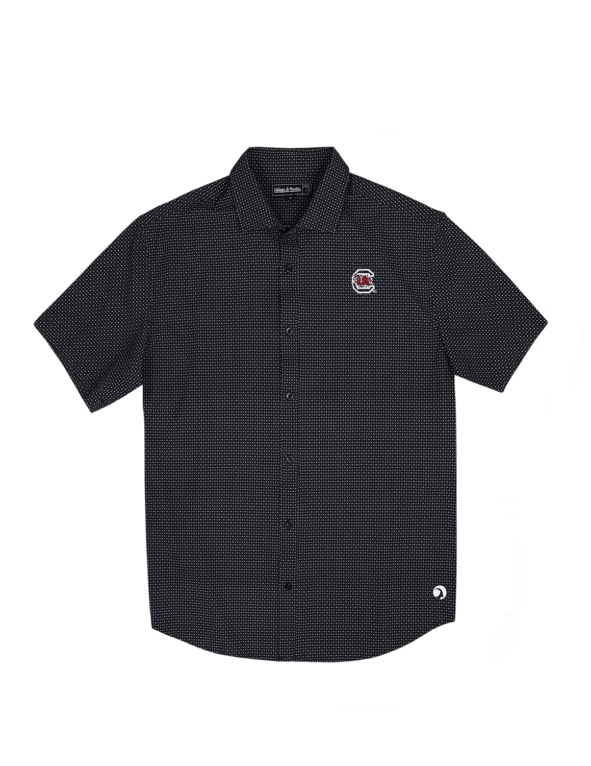 University of South Carolina Burk Button Up Black - High Creek