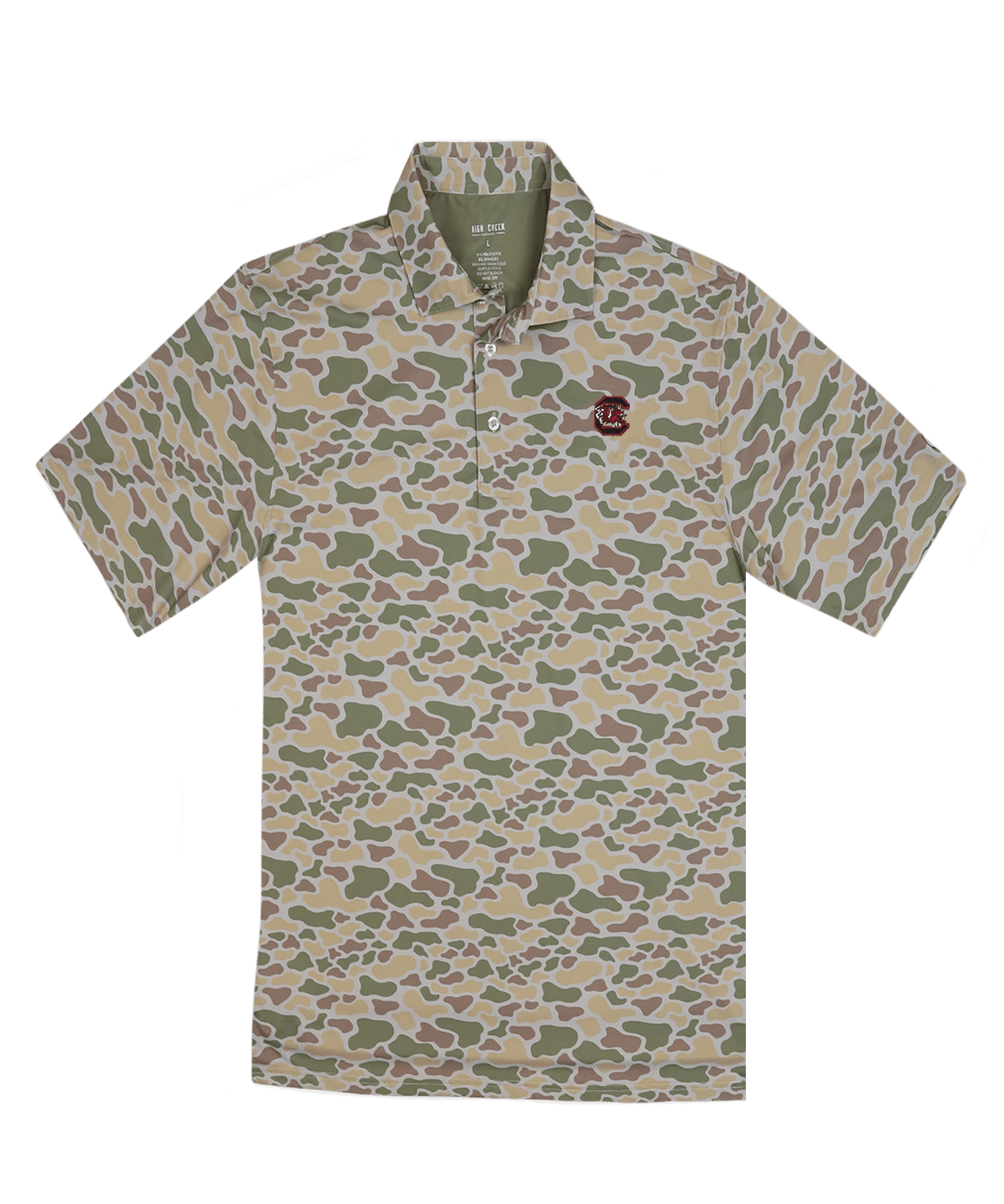 University of South Carolina Cripple Creek Camo Polo - High Creek