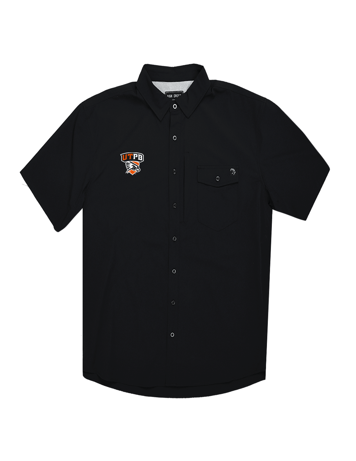 UTPB Black Fishing Shirt - High Creek