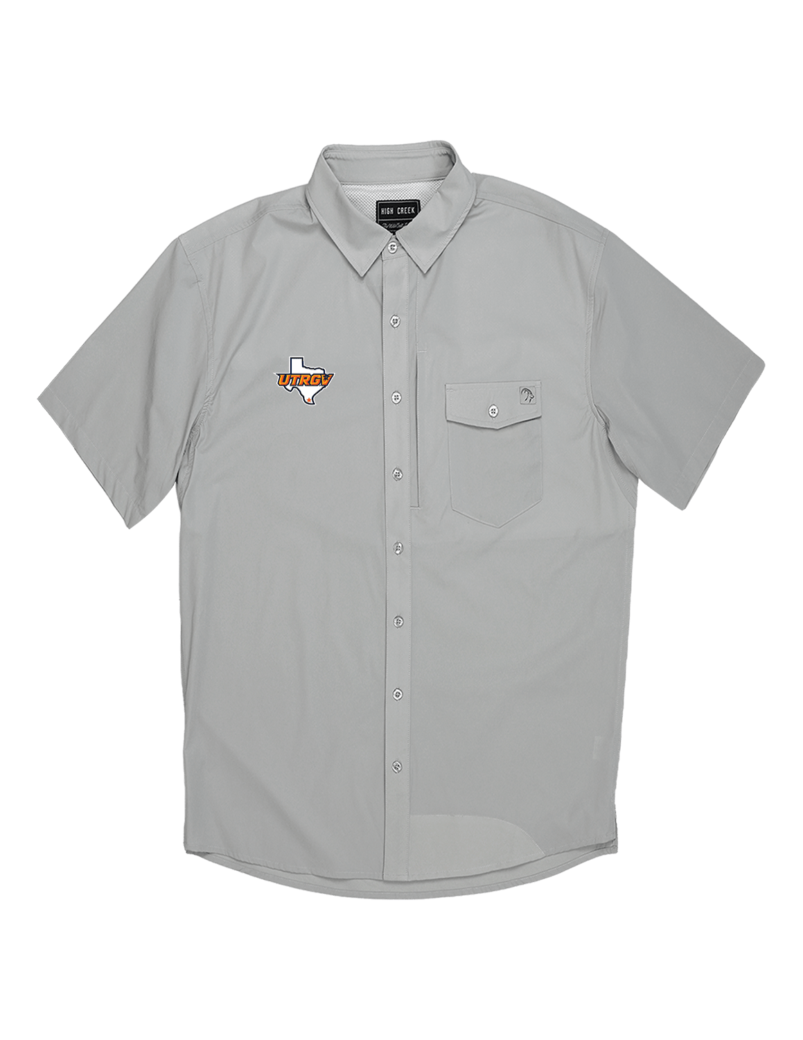 UTRGV Grey Fishing Shirt - High Creek
