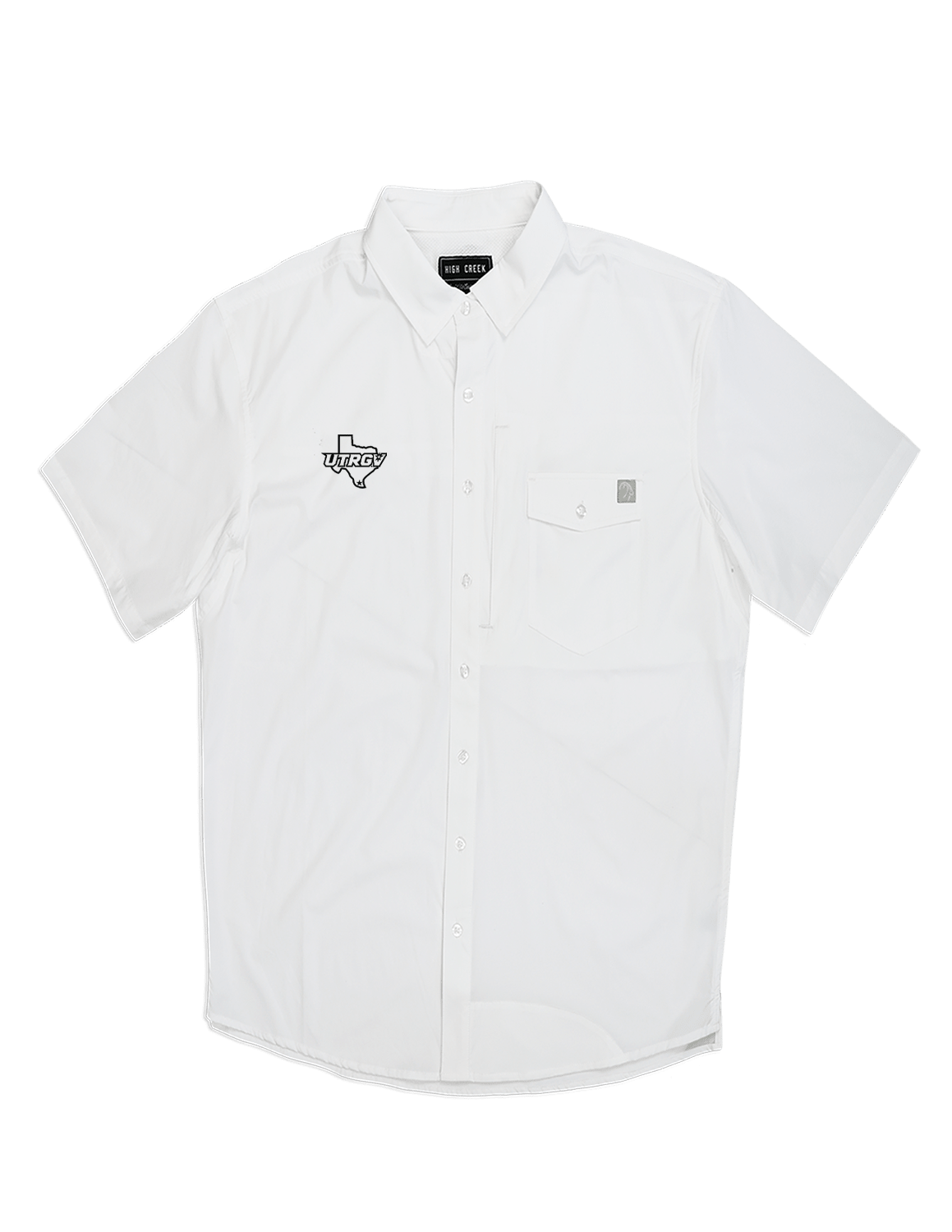 UTRGV White Fishing Shirt - High Creek
