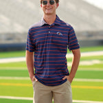UTSA Apex Stripe Polo Navy - High Creek