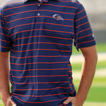 UTSA Apex Stripe Polo Navy - High Creek