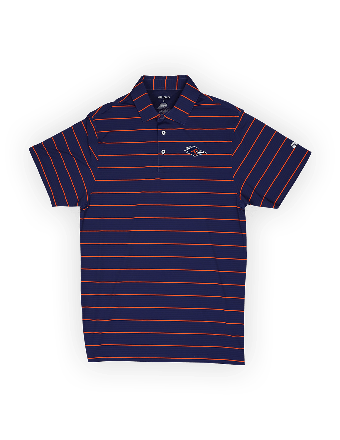 UTSA Apex Stripe Polo Navy - High Creek