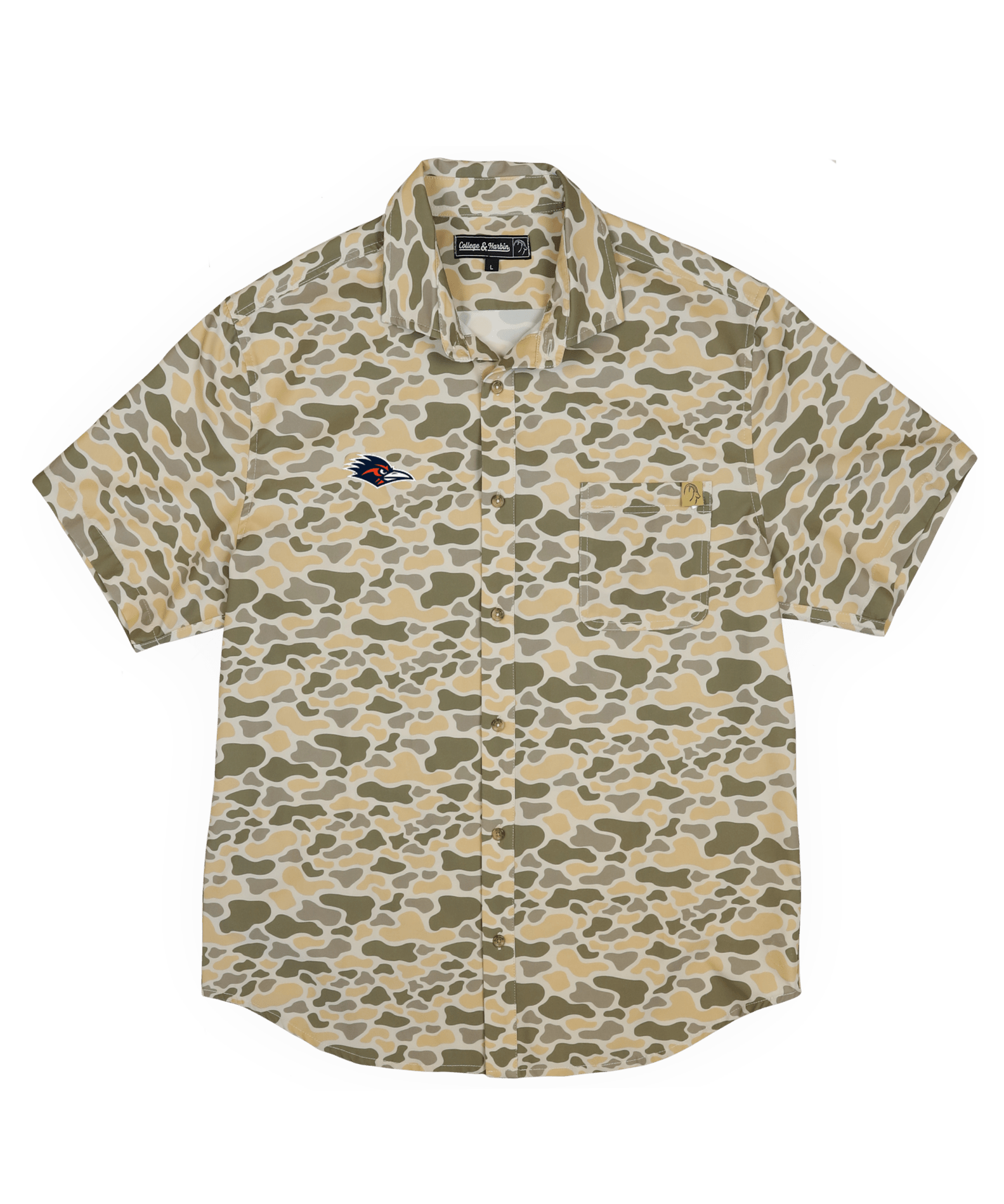 UTSA Burk Short Sleeve Button Up - High Creek