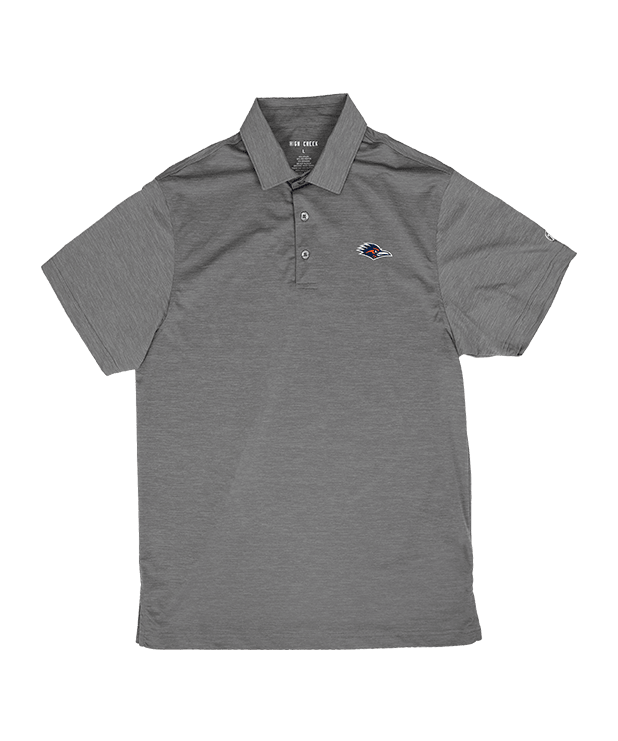 UTSA Clayton Heather Charcoal Polo - High Creek