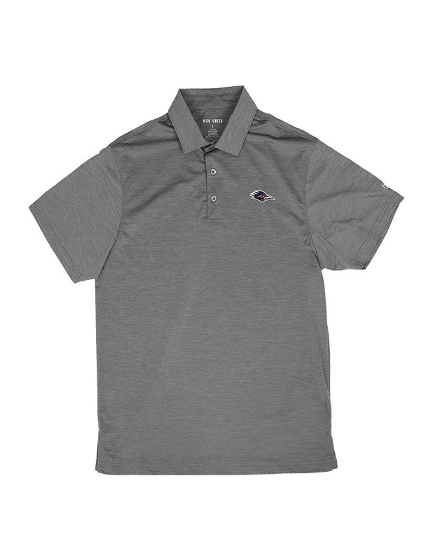UTSA Clayton Heather Charcoal Polo - High Creek