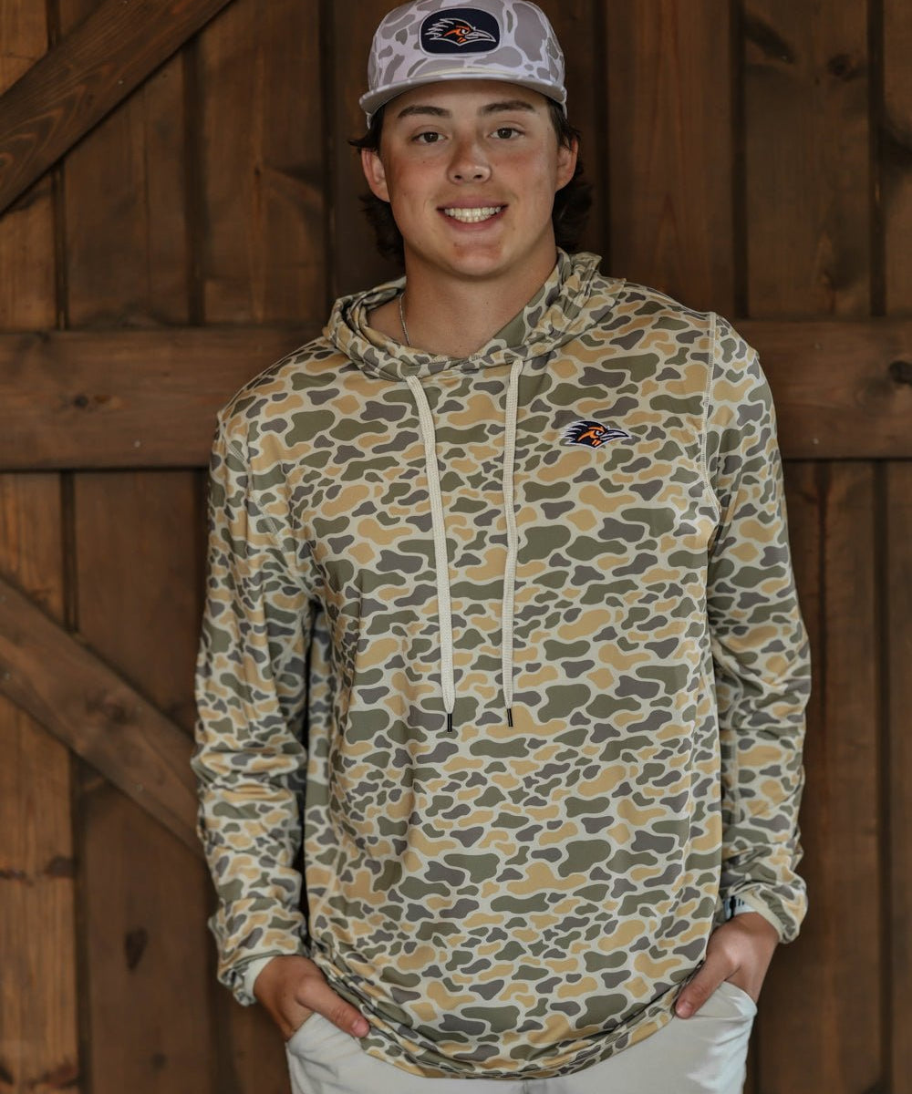UTSA Long Hollow Performance Hoodie - High Creek