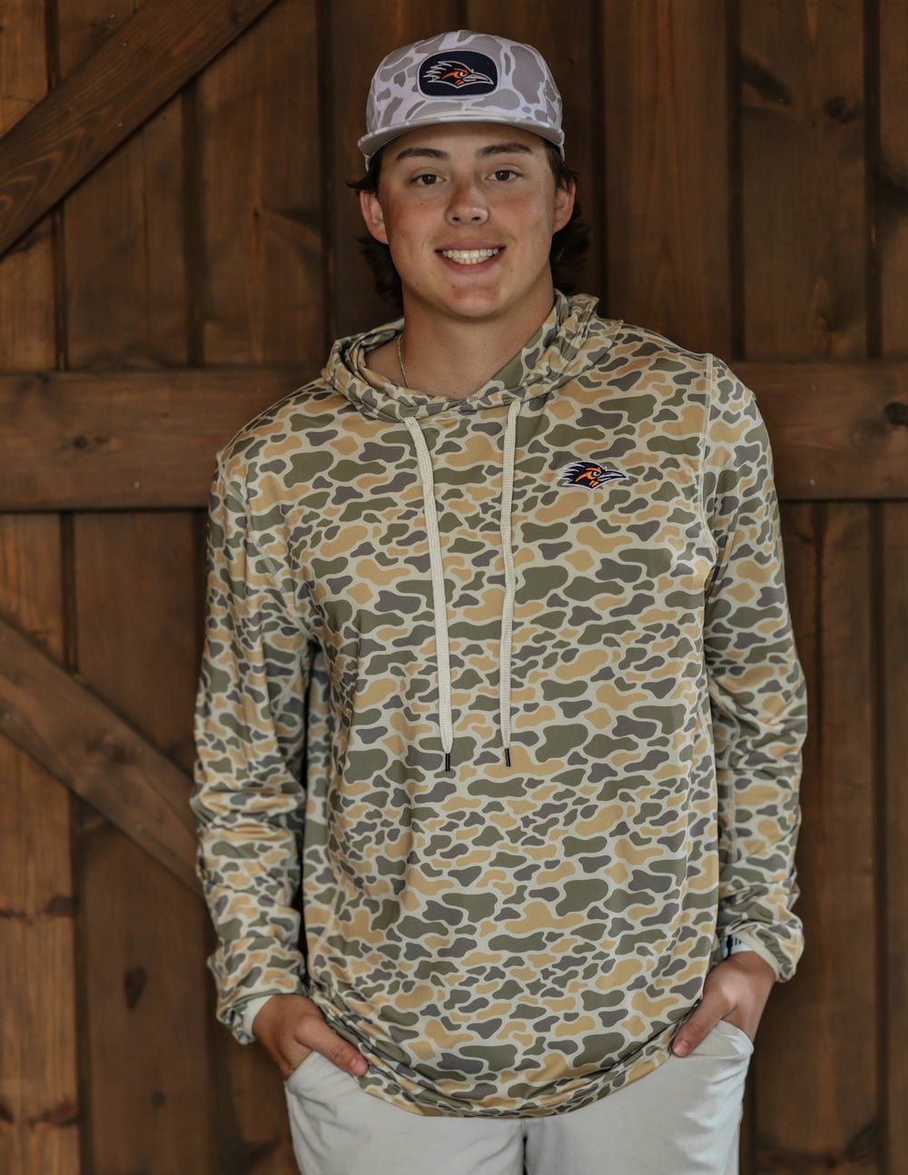 UTSA Long Hollow Performance Hoodie - High Creek